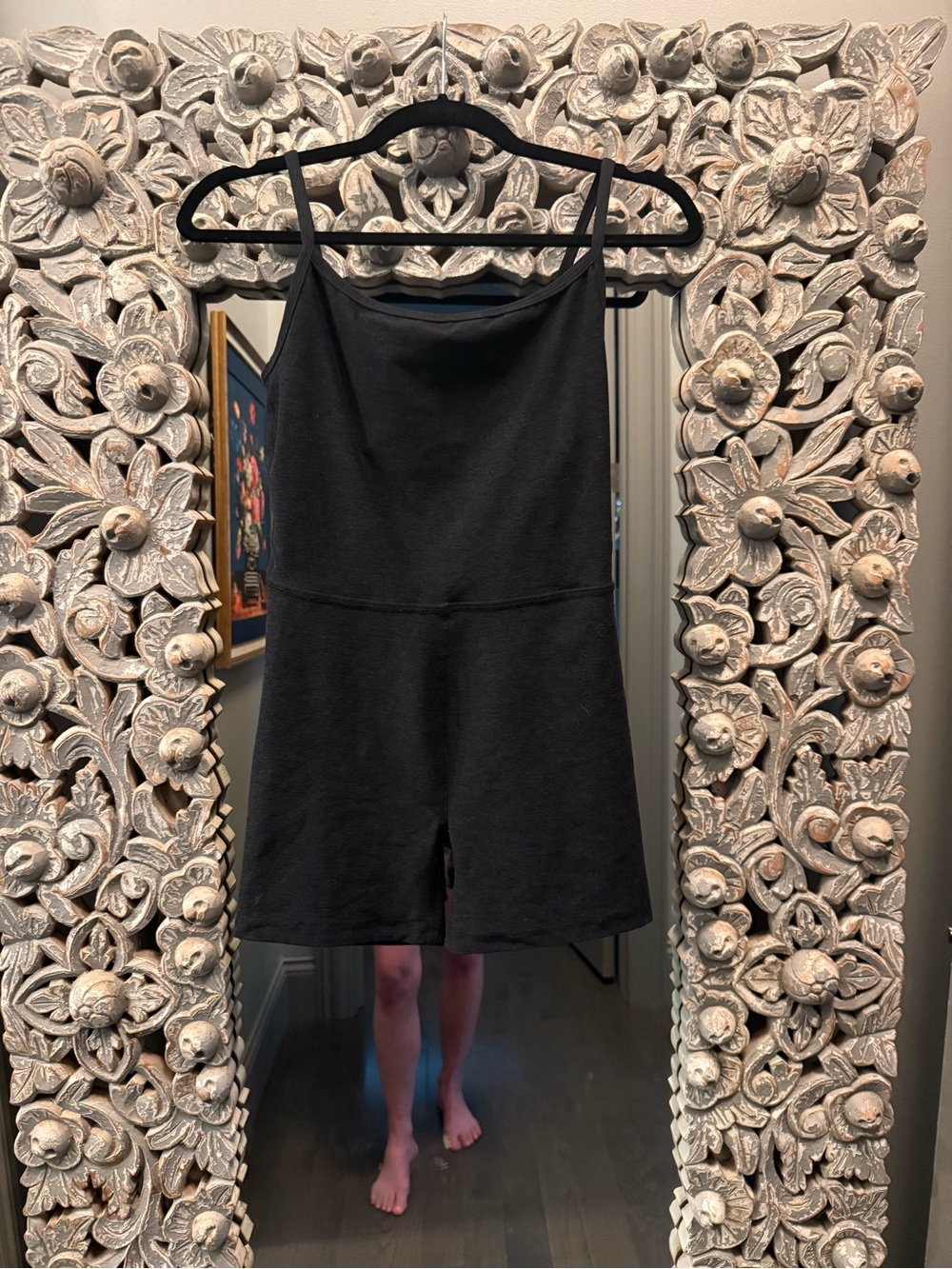 Beyond Yoga Space Dye Black Onsie